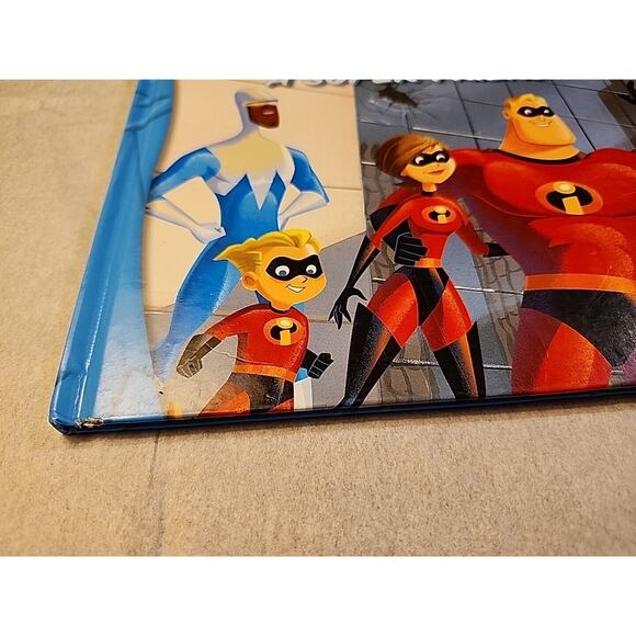Disney Pixar The Incredibles A Super Friend Volume 3 Hardback Kids Book 2010 - Picture 2 of 11